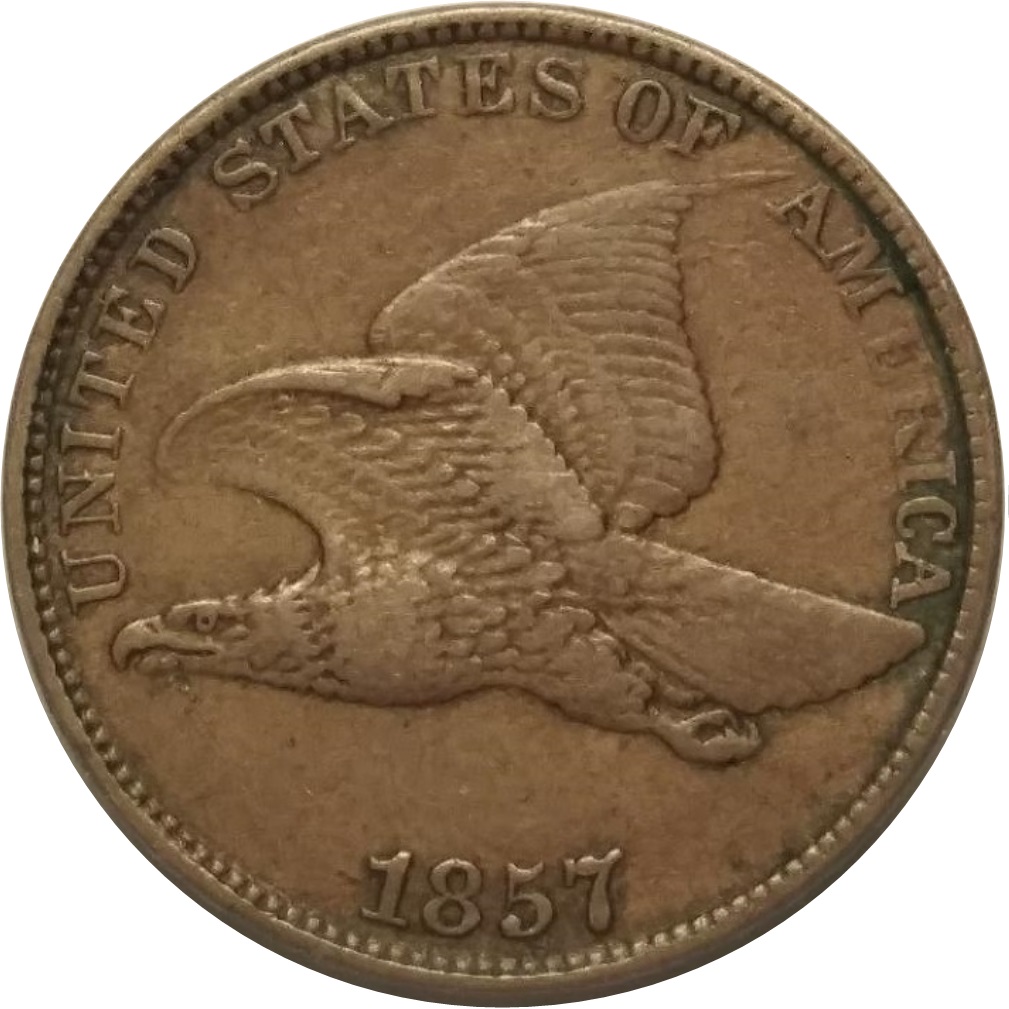 1857-Flying-Eagle-Cent-#8